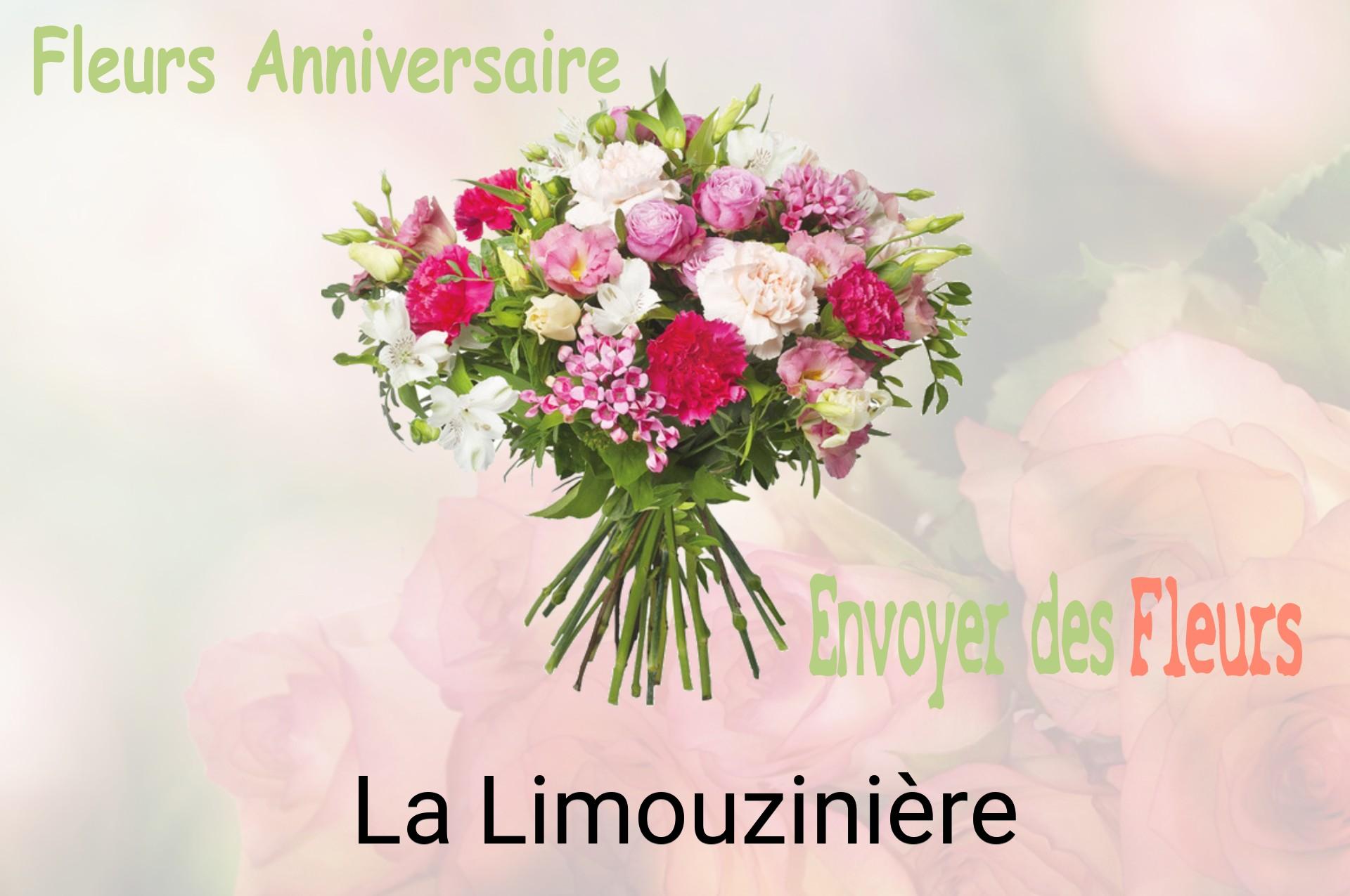 Bouquet de fleurs d’anniversaire livré à La Limouzinière